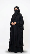 Modest Elegance 4-Piece Butterfly Abaya Set