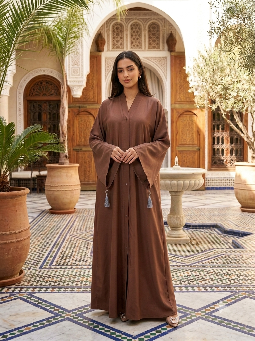 Desert Rose Abaya