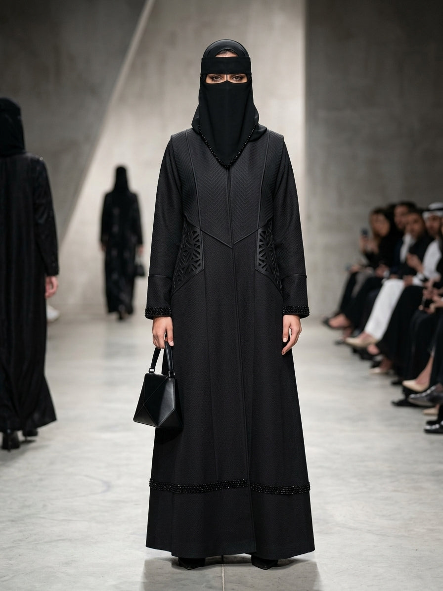 The Signature Beaded Saudi Niqab